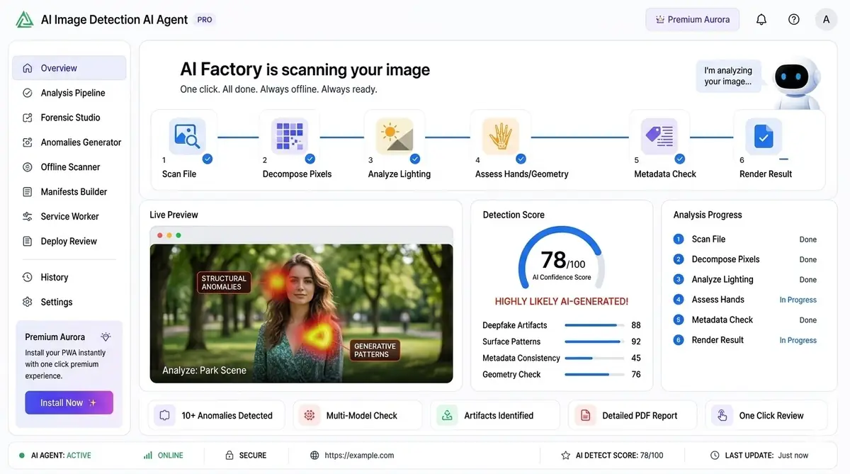 TXT to DOC AI document builder — example of the AI tool dashboard software